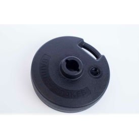 15" Diameter Plastic Banner Base, Black
