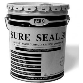 Sure Seal Acrylic Sealer, Clear Gloss Finish 5 Gallon Pail 1/Case