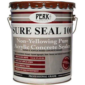 Sure Seal Acrylic Sealer, Clear Gloss Finish 5 Gallon Pail - CP-1548