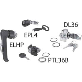 Hoffman L Handle, Padlocking, Cast Zinc