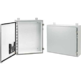 Wall Mount, Type 12/13 Enclosure, 24.00x12.00x8.00, Steel/paint