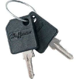 Key #2233, Qty 2, Fits DataCom, Zinc