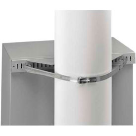 Hoffman Pole Mounting Kit, Fits B=24.00, SS/ galv