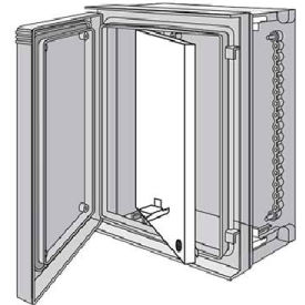 Swing-Out Panel, Fits 513x412mm, Steel/White