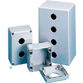 QLINE PB Enclosure, 3PBx22.5mm, Polycarbonate