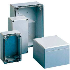 Q-Line J Box, Screw Cover, Type 4X, 240x160x90mm, Polycarb