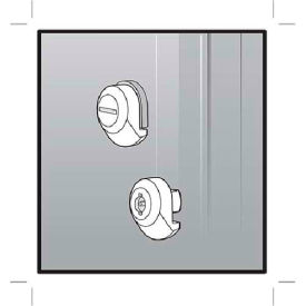 Key Insert, Screw Drive Slot, Fits ULTRX