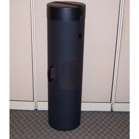 Case Design 511 Rotunda Graphics Case - Trade Show Case - 12"L x 12"W x 72"H - Black