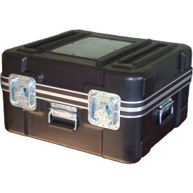 Lightweight Rugged Travel Case 808 Carry Case - 25"L x 22"W x 13-3/4"H - Black