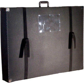 Case Design 275 Omni Telescoping Case-Trade Show Case - 42"L x 20"W x 10"H - Black