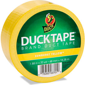 Colored Duct Tape, 1.88"W x 20 yds - 3" Core - Yellow