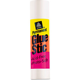 Permanent Glue Stics, Clear Application, 1.27 oz