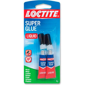 All-Purpose Super Glue, 2 gram Tube, 2/Pack