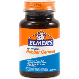 Rubber Cement, Repositionable, 4 oz