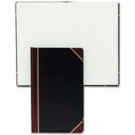 Accounting Planner Record Rule 8-5/8" x 14-1/2" Black