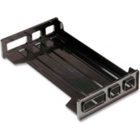 Side Loading Stackable Desk Tray 16-1/4" x 9" x 2-4/5" Black