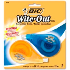 Single Line Correction Tape 1/5" x 39.4' White 2 Pack