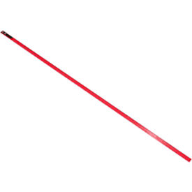 Fiberglass Pallet Wand for Strapping, 52-3/4"L x 1"W x 1/8"D, Red