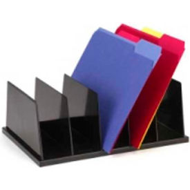 Large Sorter with 5 Compartments Black