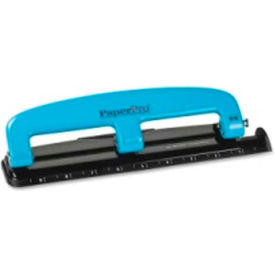 Compact 3-Hole Punch 9/32" Punch Size, 12 Sheet Capacity Blue