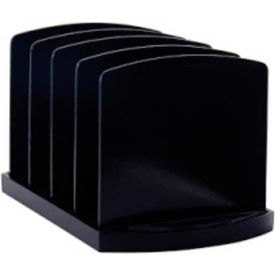 Standard Sorter with 4 Compartments Black