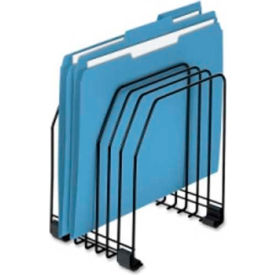 Wire Organizer, 7 Compartments, 7-3/8"W x 5-7/8"D x 8-1/4"H, Black