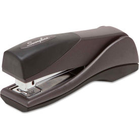 Optima Grip Compact Stapler, 25-Sheet Capacity, Graphite