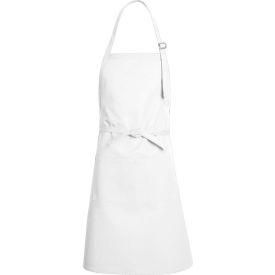 Premium Bib Apron, White, 24" x 34"