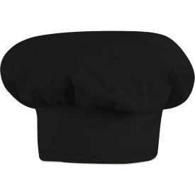 Chef Hat, Black, Polyester/Cotton