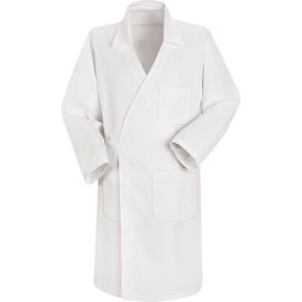 Red Kap Unisex Butcher Wrap, White, Polyester/Combed Cotton