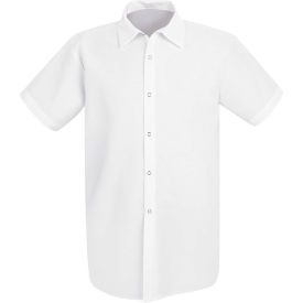 Chef Designs Long Cook Shirt, White, Spun Polyester Poplin