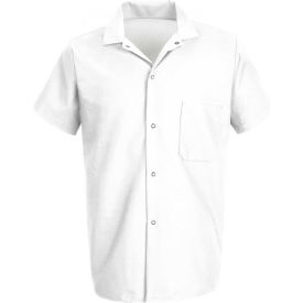 Chef Designs Cook Shirt, White, 65% Polyester/35% Cotton, 3XL