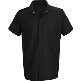 Chef Designs Cook Shirt, Black, Polyester/Cotton