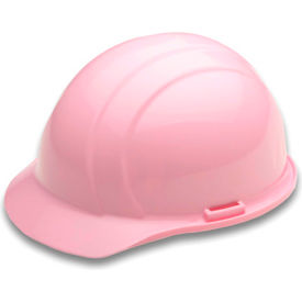 Americana® Cap Safety Helmet, 4-Point Mega Ratchet® Suspension, Light Pink