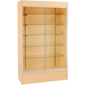 Wall Case 48'W x 18"D x 78"H Maple