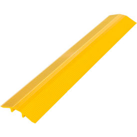 Extruded Aluminum Hose & Cable Crossover, Yellow, 47-7/8" x 9-1/8" x 1-1/2"