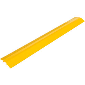 Extruded Aluminum Hose & Cable Crossover, Yellow, 59-7/8" x 9-1/8" x 1-1/2"
