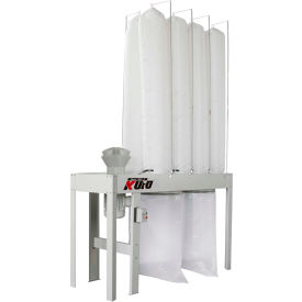 10HP 3 Phase Vertical Bag Dust Collector - UFO-104H1