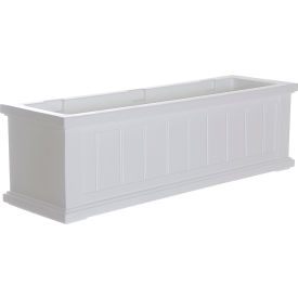 Cape Cod 3-ft. Window Box Planter, White