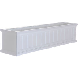 Cape Cod 4-ft. Window Box Planter, White