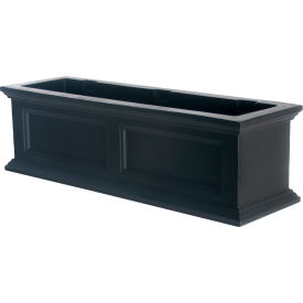 Fairfield 3-ft. Window Box Planter, Black