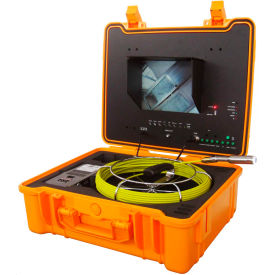 Luxury Color Sewer/Drain Camera, 130' Cable With Sonde Transmitter