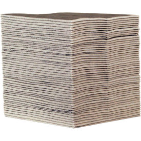 Heavy-Duty Absorbent Pads, 23.5 Gallon Capacity, 15" x 19", 50 Pads/Case