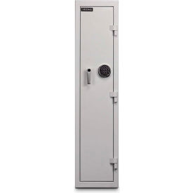 Compact Pharmacy Safe - Single Door w/ Digital Lock 14"W x 10-3/4"D x 60"H, White