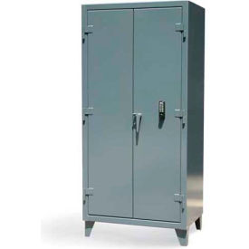 Heavy Duty Keypad Cabinet, 12 Gauge, 48"W x 24"D x 78"H, Gray