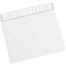 Self Seal Flat Envelopes, Side Opening, 10"W x 13"L, White, 100/Pack