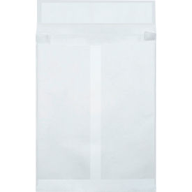 Self Seal Expandable Envelopes, 10"W x 13"L x 1-1/2"D, White, 100/Pack