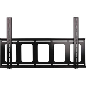 Large Flat Panel Flush Mount for 42"-90" Flat Panels, Black