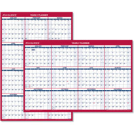 Erasable Vertical/Horizontal Wall Planner, 24 x 36, Jan to Dec, 2025