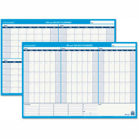 90/120-Day Undated Horizontal Erasable Wall Planner, 36 x 24, Undated